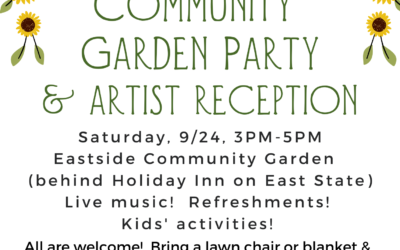 Community Garden Party and Artist Reception