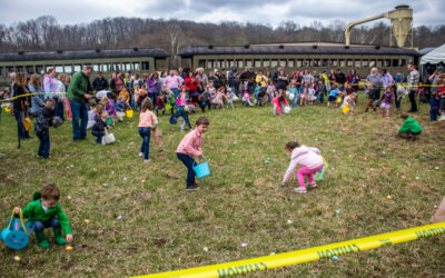 Easter Bunny Train and Egg Hunt