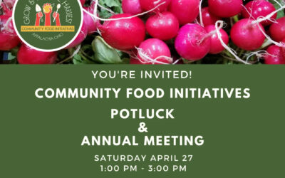 Community Food Initiative’s Annual Community Potluck