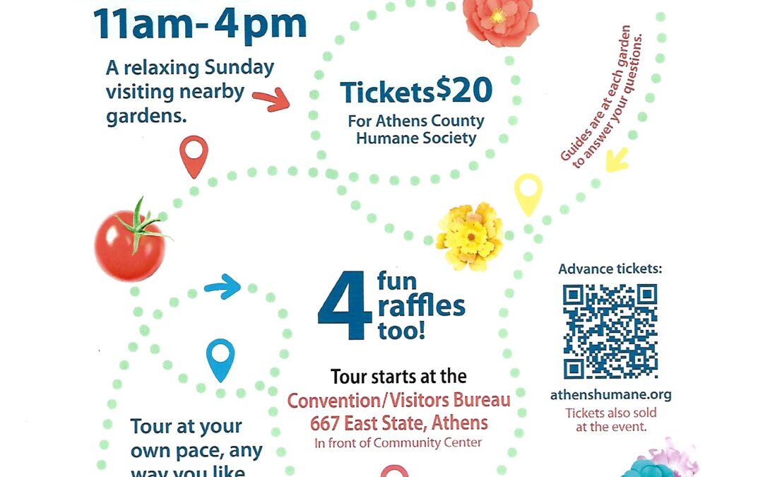 31st Annual Athens County Humane Society Garden Tour