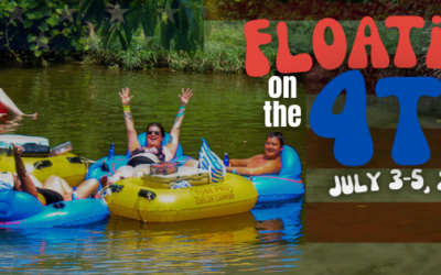 FLOATING ON THE 4TH on the Hocking River!