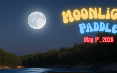 Moonlight Paddle on the Hocking River