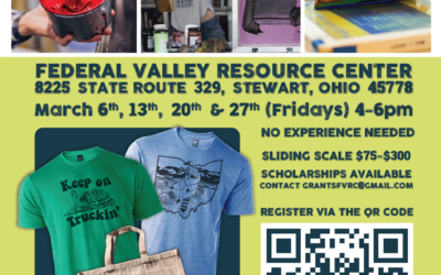 LEARN THE ART OF SILK SCREENING – WITH JAIME WHITLOCK