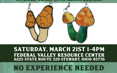 MAKE AND TAKE STAINED GLASS WITH ADRIA JERMAN OF SUN SPOTS