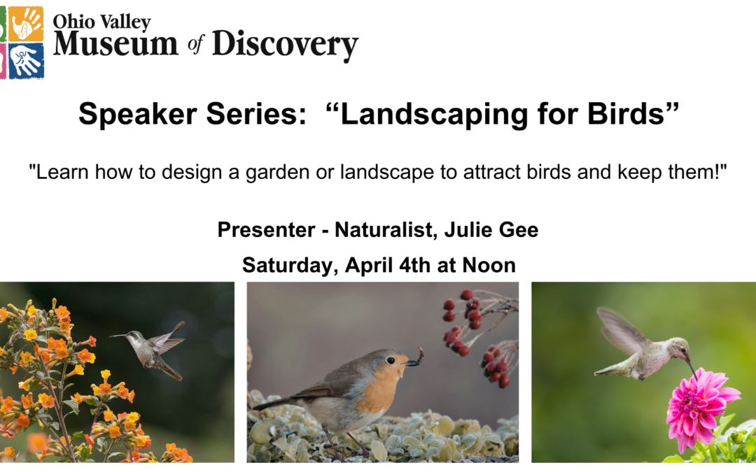Speaker Series – “Landscaping for Birds”