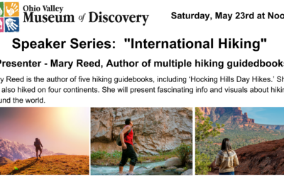 Speaker Series – “International Hiking with Mary Reed”
