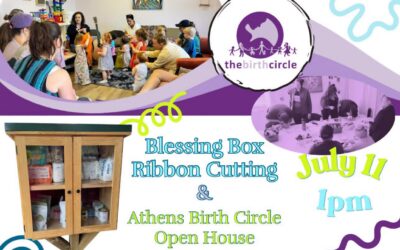 Athens Birth Circle Open House & Blessing Box Ribbon Cutting