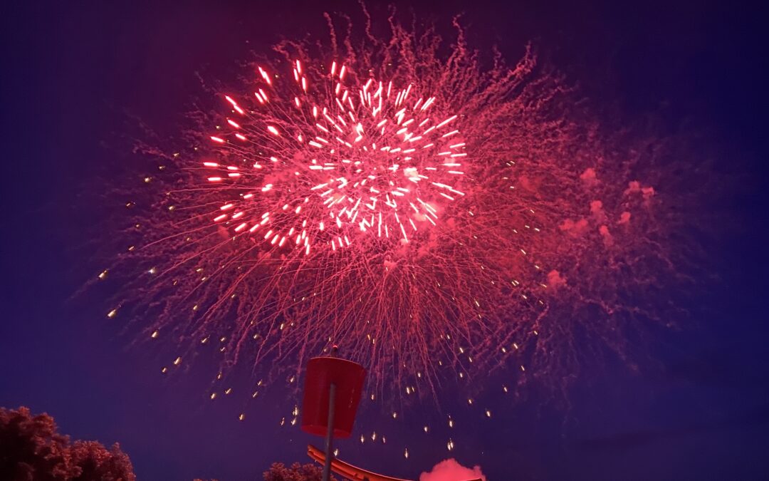 ANNUAL fireworks at The PORT Campground & Docks