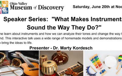 Speaker Series – What Makes Instruments Sound the Way They Do?