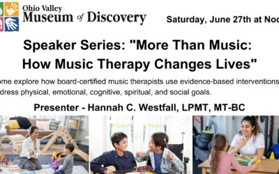Speaker Series – More Than Music: How Music Therapy Changes Lives